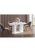 Stół Rozkładany Cesaro Dąb Słoneczny / Biały Super Decor